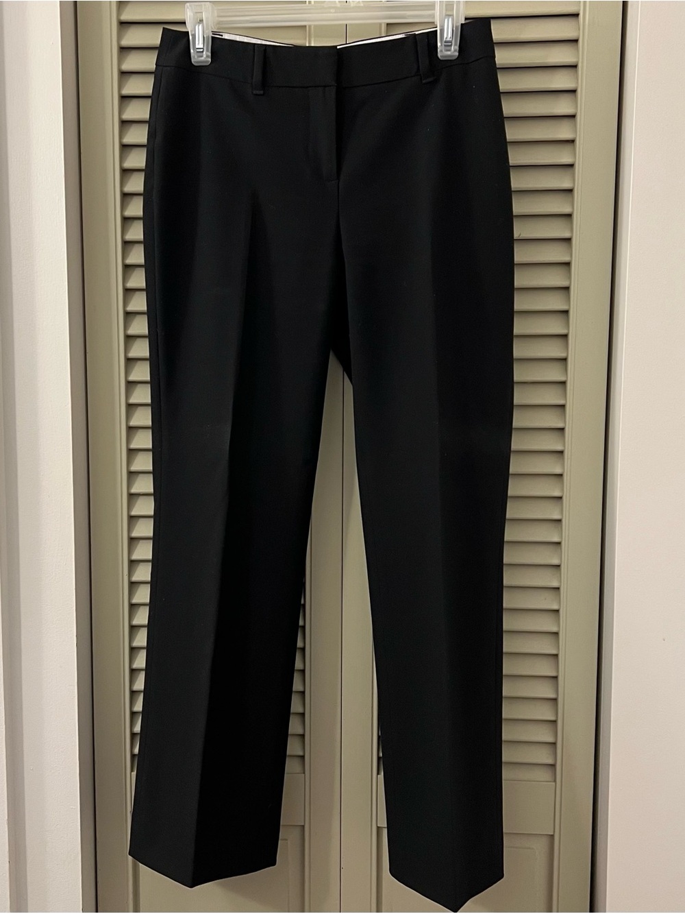RW&CO. Black Straight-Leg Dress Pants